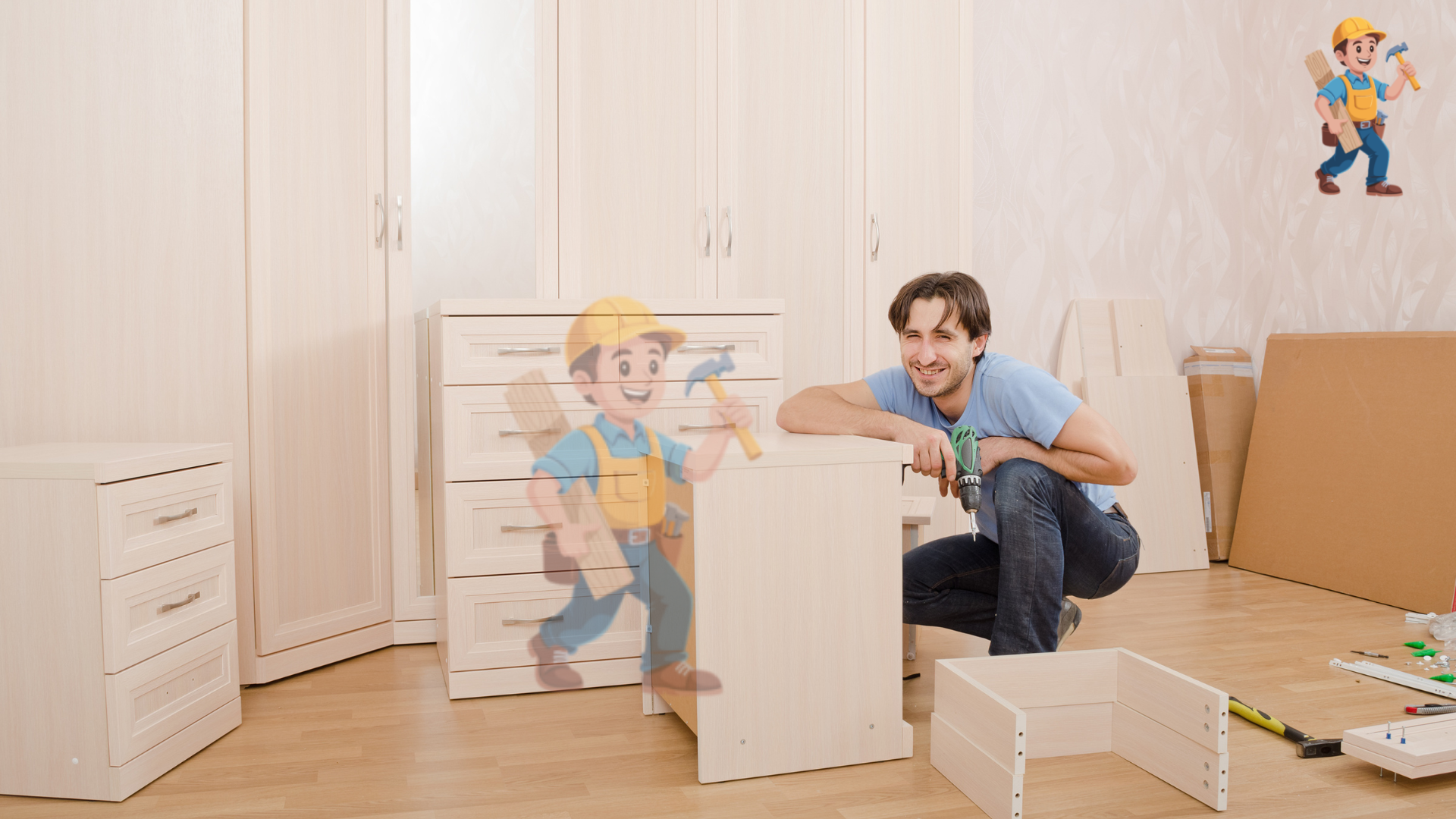 معلم نجار بحي الاندلس