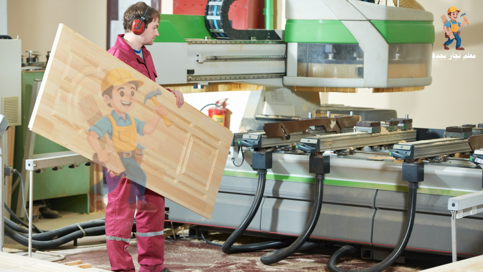 معلم نجار في المحمدية