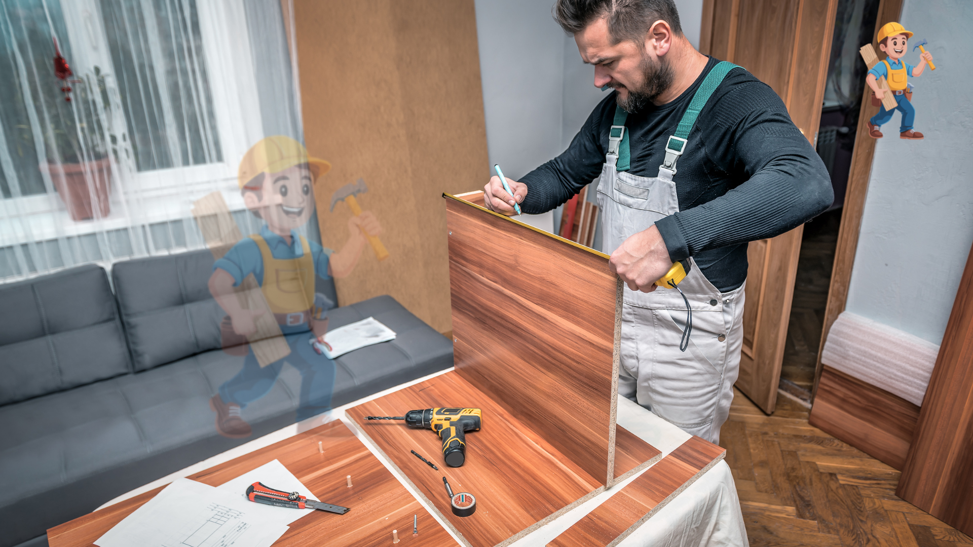 نجار خشب بحي البوادي