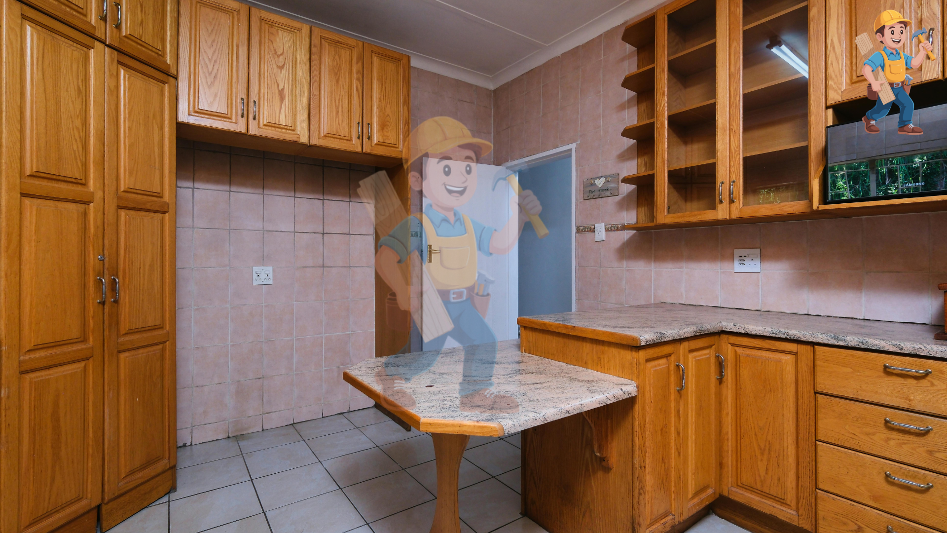 معلم نجار بحي السامر