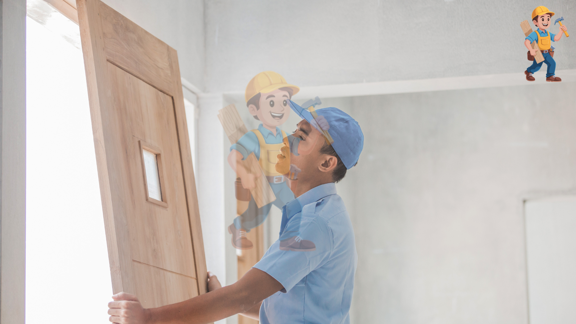 معلم نجار ابواب بحي السامر