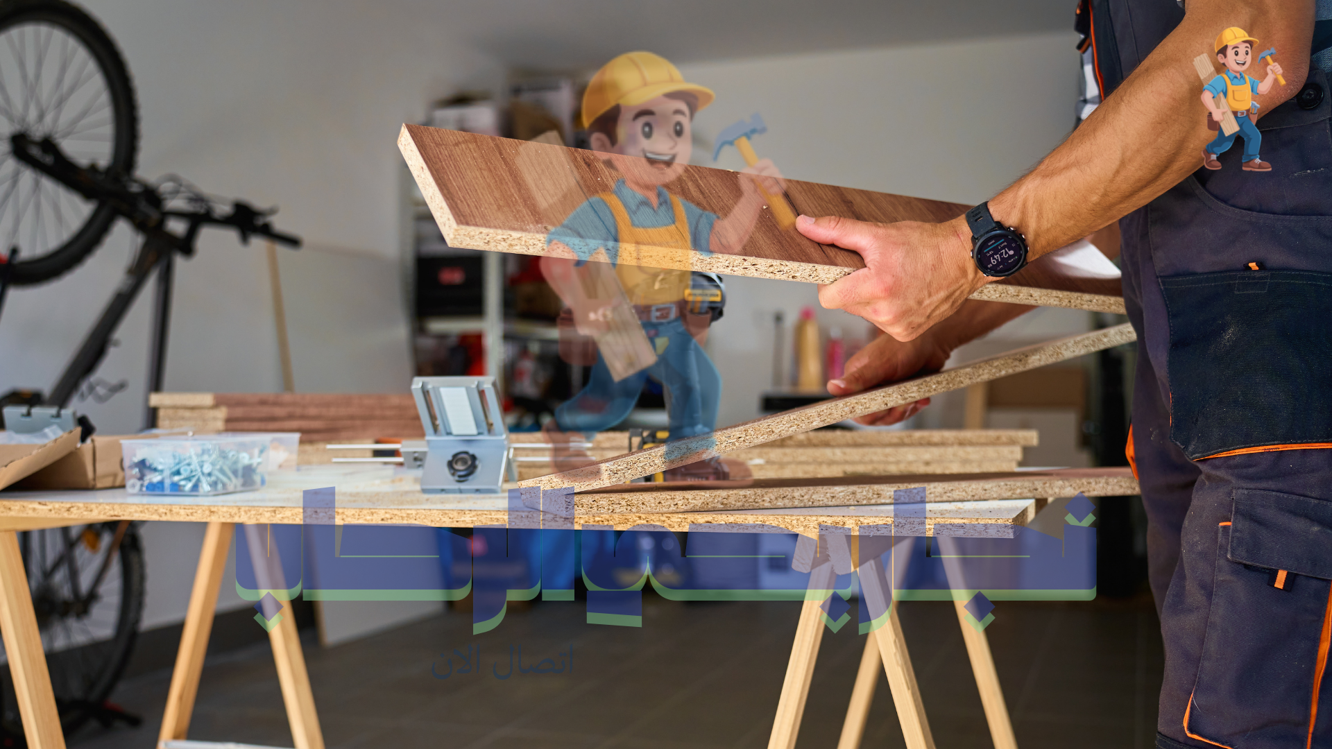 نجار تفصيل بحي الرحاب